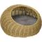 Show in main carousel: PawHut Rattan Elevated Cat Bed with Removable Cover, Brown, 19.7-in slide 2 of 10