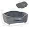 Show in main carousel: jansno Dog Sofa Bed with Washable & Removable Cushion, Gray slide 4 of 6
