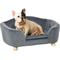 Show in main carousel: jansno Dog Sofa Bed with Washable & Removable Cushion, Gray slide 5 of 6