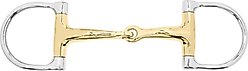 M. Toulouse Pony D Curved Mouth Hunter Horse D-Bit, 4 1/2-in