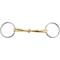 Show in main carousel: M. Toulouse Sanft Curved Mouth 14 mm Loose Ring Snaffle Horse Bit, 5-in slide 1 of 2