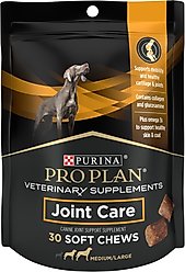 Purina Pro Plan Veterinary Diets Joint Supplement for Dogs, Hip & Joint Soft Chews for Large Dogs, 30 count