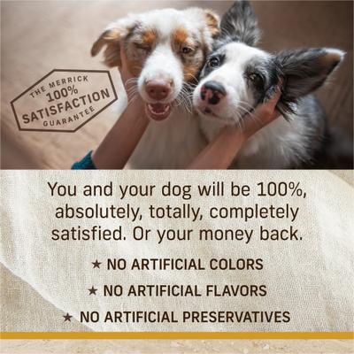 Show full view: Merrick Healthy Grains Healthy Weight Recipe Dry Dog Food, 25-lb bag slide 8 of 14