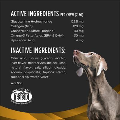 Show full view: Purina Pro Plan Veterinary Diets Joint Supplement for Dogs, Hip & Joint Soft Chews for Small Dogs, 30 count slide 7 of 10