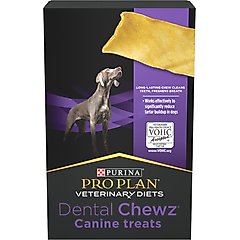 Purina Pro Plan Veterinary Diets Dental Chewz Dental Chew Dog Treats, 5-oz box