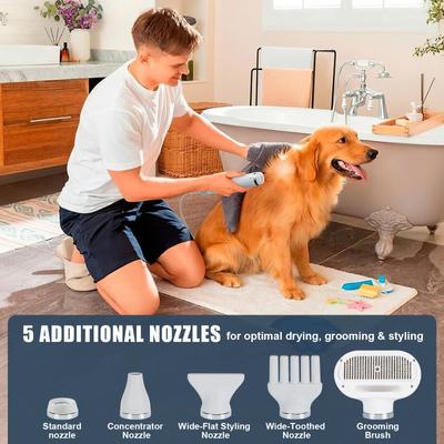 Show full view: Ownpets 5in1 Portable Smart Dog Hair Dryer, Medium slide 2 of 8