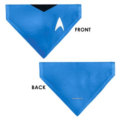 Show full view: Buckle-Down Star Trek The Original Series Blue Uniform Print Dog Bandana slide 4 of 7