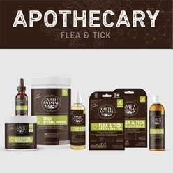 Earth Animal Apothecary Natural Flea & Tick Daily Internal Herbal Drops Oral Supplement for Dogs & Cats, 2-fl oz bottle slide 2 of 9
