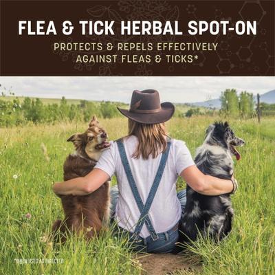 Show full view: Earth Animal Apothecary Natural Flea & Tick Herbal Spot Treatment for Dogs & Puppies, 0-15 lbs, 3 doses (3-mos. supply) slide 5 of 7