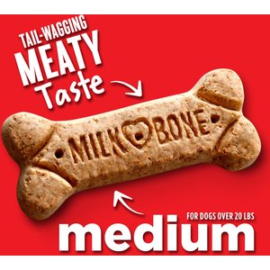 Milk-Bone Original Medium Biscuit Dog Treats, 10-lb box