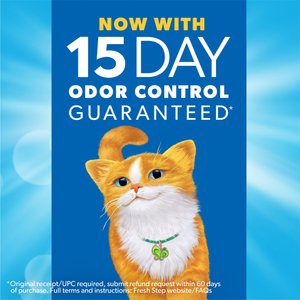 Fresh Step Febreze Freshness Gain Scented Clumping Clay Cat Litter, 42-lb