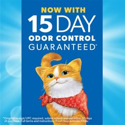 Fresh Step Extreme Mountain Spring Febreze Scented Clumping Clay Cat Litter, 10.5-lb bag, pack of 4 slide 2 of 9