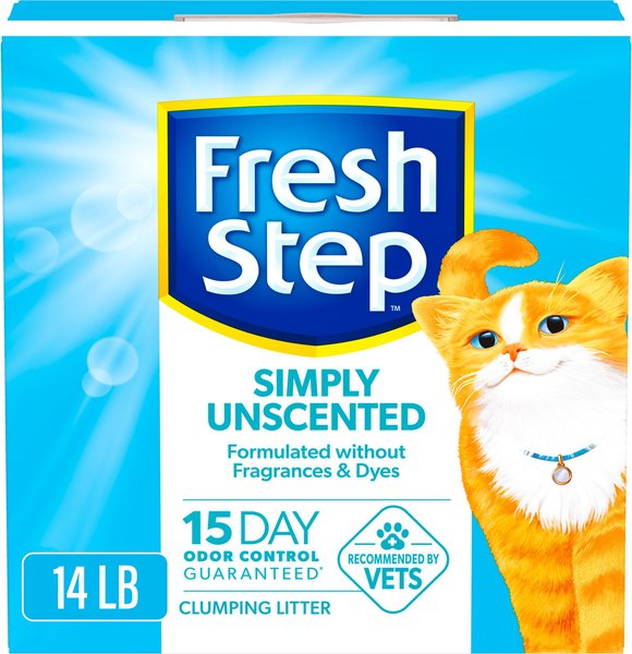 Litter Clumping Fresh Step Cat Litter 42 Lb Walmart FRESH STEP
