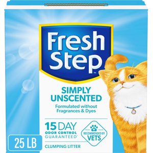 Fresh Step Simply Unscented Clumping Clay Cat Litter