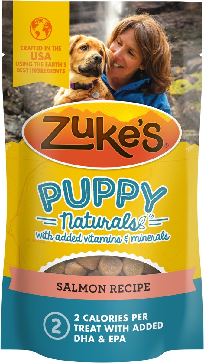 ZUKE'S Puppy Naturals Salmon Recipe Soft & Chewy Training Dog