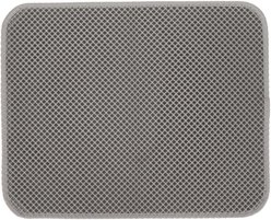 PACO & PEPPER Cat Litter Mat, 36 x 24-in, Gray