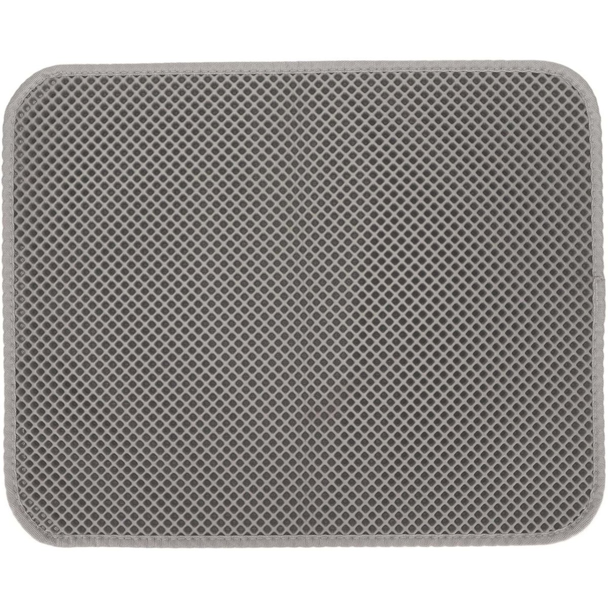 PACO & PEPPER Cat Litter Mat, 36 x 24-in, Gray