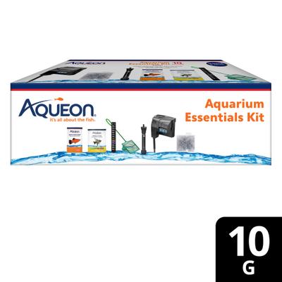 Show full view: Aqueon Fish Aquarium Essentials Kit, 10-gal slide 9 of 10