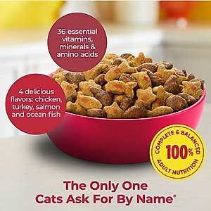 Meow Mix Hairball Control Dry Cat Food, 6.3-lb bag