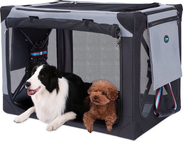 Ownpets 3-Door Collapsible Dog Crate