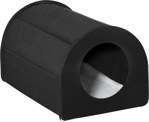 Show full view: jansno Portable & Waterproof Dome Heated Cat House, Black slide 2 of 4