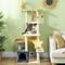 Show in main carousel: PawHut Moon & Stars 63-in Cat Tree for Large Cats, Beige slide 2 of 9