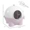 Show in main carousel: jansno Leaking Sand Pedal, Top Handle Hooded Cat Litter Box with Lid, Light Pink slide 6 of 8