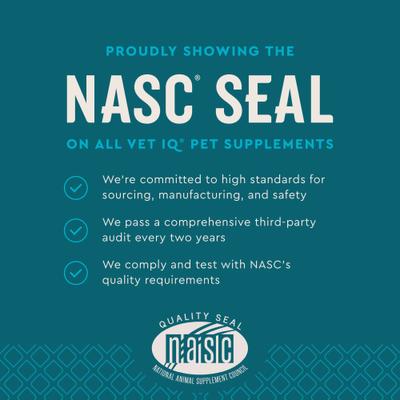 Show full view: VetIQ Skin & Coat Soft Chew Supplement for Dogs, 60 Count slide 7 of 10