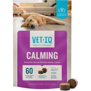 VetIQ Calming Soft Chew Calming Supplement for Dogs, 60 count