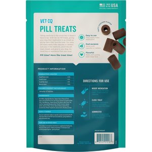 VetIQ Pill Treats Advanced Formula Soft Chews Chicken Flavored Dog Treats, 30 count