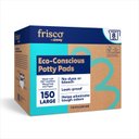 Frisco Large Eco-Conscious Dog Training & Potty Pads, 22 x 23-in, Unscented, 150 count