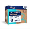 Frisco Large Eco-Conscious Dog Training & Potty Pads, 22 x 23-in, Unscented, 50 count