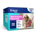 Frisco Large Ultra Premium Non-Skid Dog Training & Potty Pads, 22 x 23-in, Unscented, 150 count