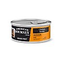 American Journey Indoor Pate Chicken Recipe Grain-Free Canned Cat Food, 5.5-oz, case of 24