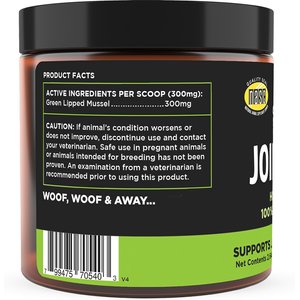 Super Snouts Joint Power Powder Joint Supplement for Dogs & Cats, 2.64-oz jar