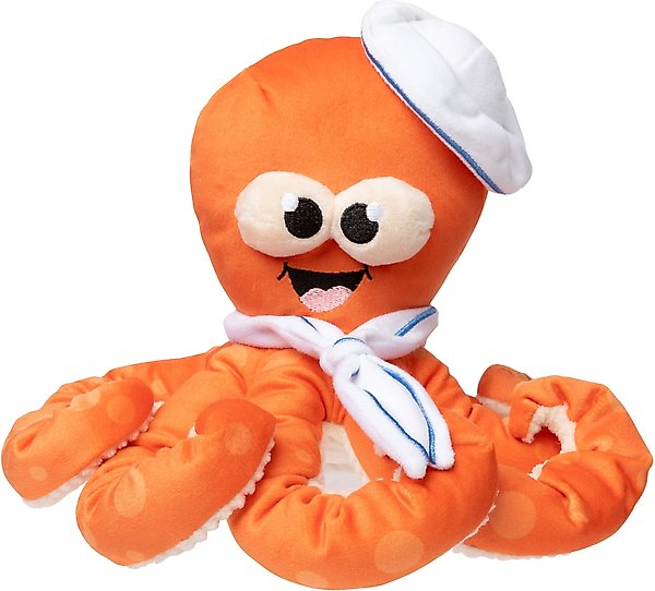 Show full view: FuzzYard Sailor Squiggles Squeaky Plush Dog Toy slide 1 of 6