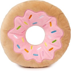 FuzzYard Giant Donut Squeaky Plush Dog Toy