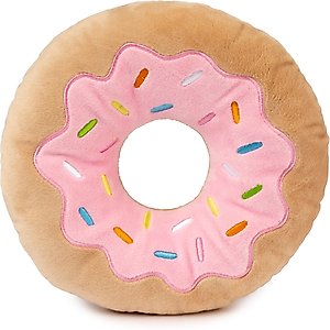 FuzzYard Giant Donut Squeaky Plush Dog Toy