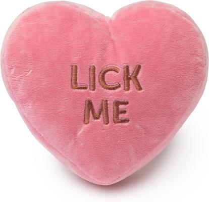 Show full view: FuzzYard Candy Hearts Squeaky Plush Dog Toy, 3 count slide 4 of 6