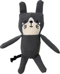 FuzzYard Life Cat Plush Cat Toy with Catnip, Slate Grey