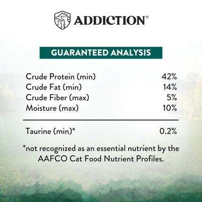 Show full view: Addiction Premium Wild Islands Island Birds Poultry Grain-Free & High-Protein Dry Cat Food, 4-lb bag slide 7 of 11