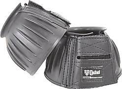 Cashel Rubber Bell Horse Boots, Black, Medium