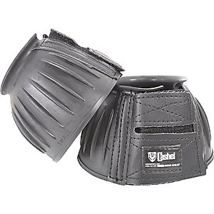 Cashel Rubber Bell Horse Boots, Black, Medium