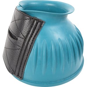 Cashel Rubber Bell Horse Boots, Teal, Large