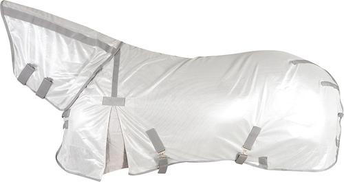 Show full view: Cashel Economy Horse Fly Sheet with Neck Guard, Grey, 77-79 slide 2 of 2