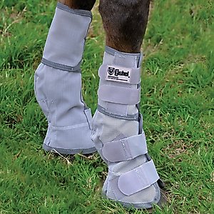Cashel Crusader Horse Leg Guard Fly Boots, Grey, Horse