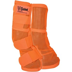 Cashel Crusader Horse Leg Guard Fly Boots, Orange, Horse