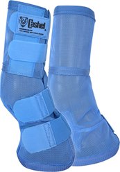 Cashel Crusader Horse Leg Guard Fly Boots, Blue, Warmblood