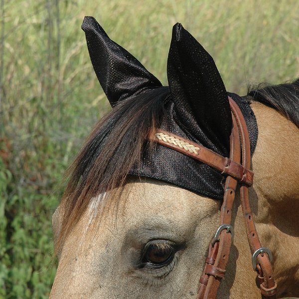 Cashel Comfort Ears Horse Ear Net, Black