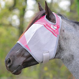 Cashel Crusader Horse Fly Mask, Pink, Horse